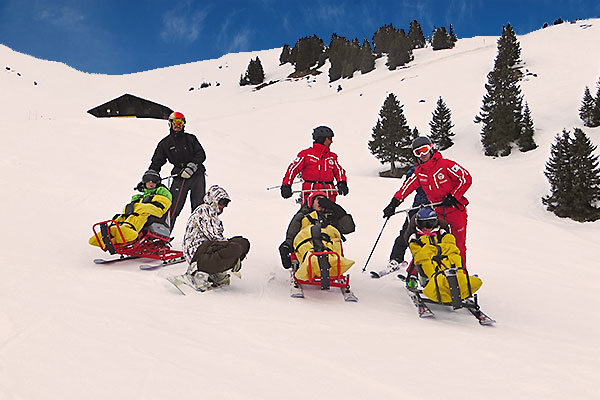 Fondation Les Eglantines - Ski Tandem